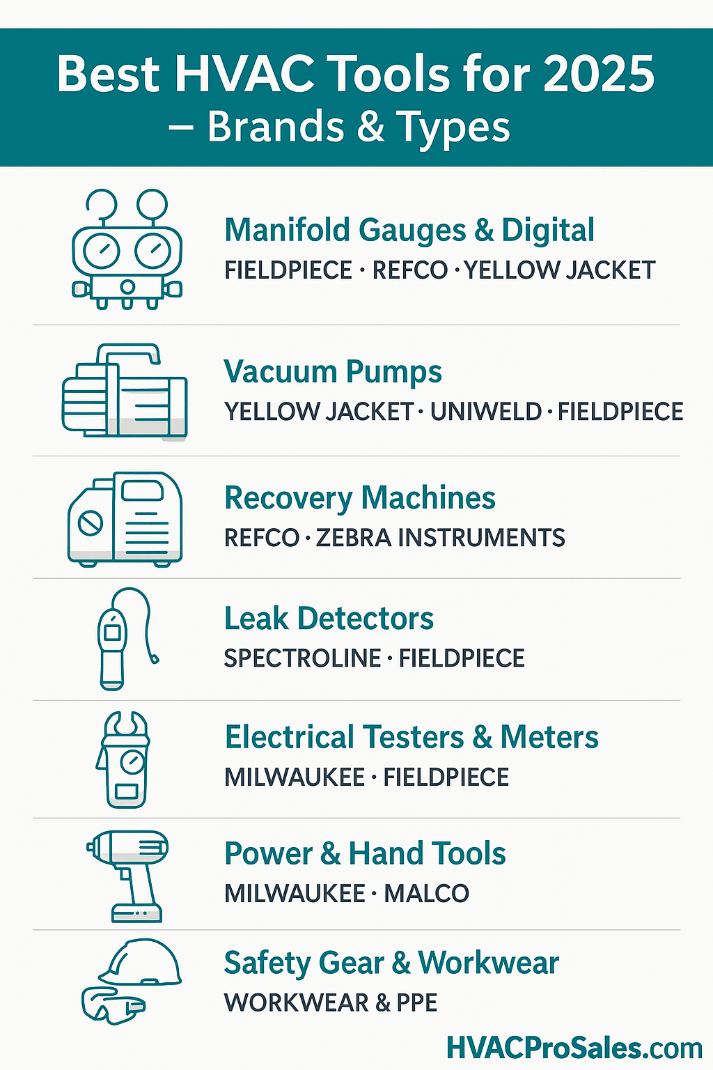 Best HVAC Tools for 2025 – Professional Brands and Types Best HVAC Tools for 2025 with recommended brands