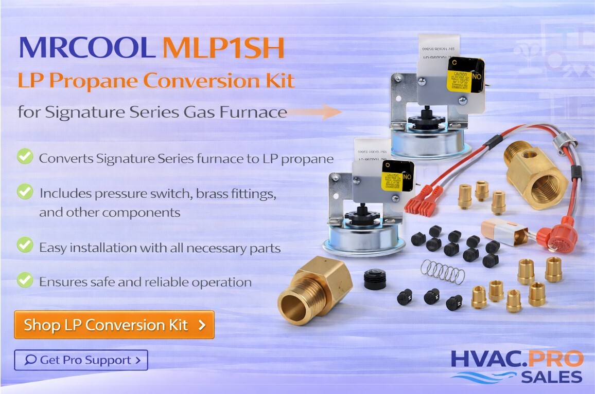 MrCool Signature LP Kits MLP1SH - Accessories LP Conversion Kit